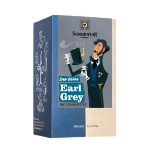 SONNENTOR Schwarztee Earl Grey Beutel 18 Stück