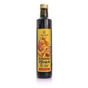 Sonnentor Schwarztee-Pfirsich Sirup 500 ml