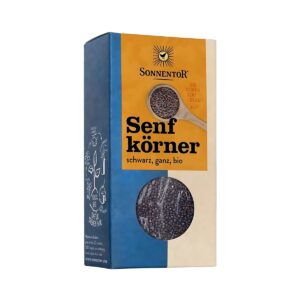 Sonnentor Senfkörner schwarz ganz BIO 80 g