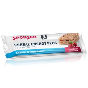 Sponser Cereal Energy Plus Bar Cranberry 40 g