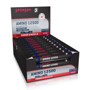 Sponser Amino 12500 Cherry Ampullen 30 x 25 ml Display