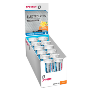 Sponser Electrolytes Fruit Mix 10 Tabs Display