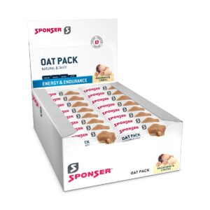 Sponser Oat Pack Macadamia Chufas 30 x 60 g Display