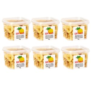 Sun Snack Bio Bananen Chips 6 Dosen 65 g