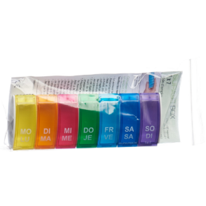 SUPAIRBOX 1x7 Wochendispenser D/F rainbow