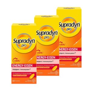 Supradyn Energy Eisen Filmtabletten 3x 60 Stück