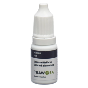 TRAWOSA Lebensmittelfarbstoff schwarz 10 ml