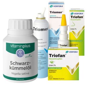 Vitaminplus Heuschnupfen Set Protect - Clean - Care