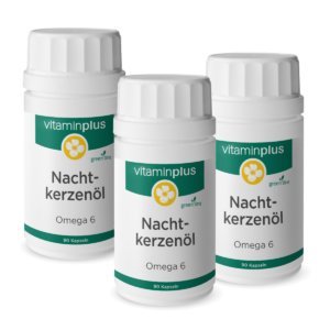 Vitaminplus Nachtkerzenöl Kapseln 500 mg 3 x 90 Stück