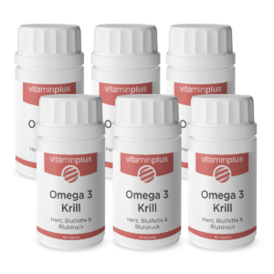 Vitaminplus Omega-3 Krill Kapseln 6x 90 Stück