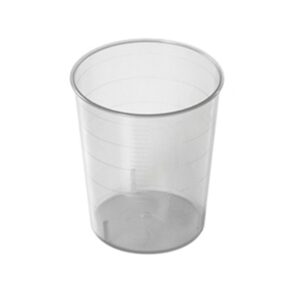 WIEGAND Medibecher 25ml transparent waschbar 47 Stück