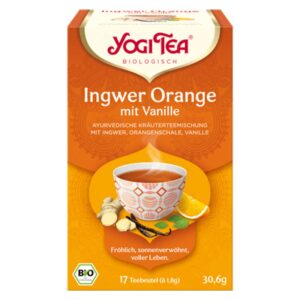 Yogi Tea Ingwer Orange Vanille 17 Beutel
