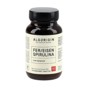 Algorigin Eisen Spirulina Bio Tabletten 120 Stück