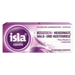 Isla Cassis Pastillen 30 Stück