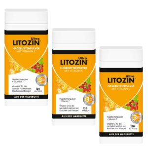 Litozin Hagebuttenpulver Kapseln 3x 120 Stück