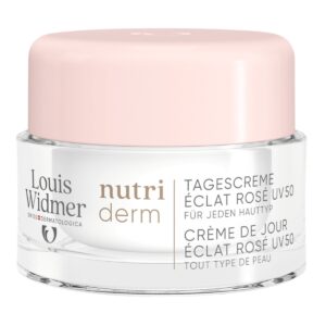 Louis Widmer Nutriderm Tagescreme Éclat Rosé UV50 50 ml mit Parfum