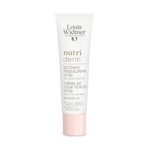 Louis Widmer Nutriderm getönte Tagescreme UV 20 Bronze 30 ml mit Parfum
