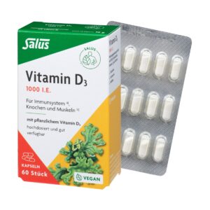 Salus Vitamin D3 1000 Vital Kapseln 60 Stück