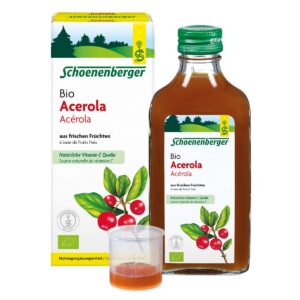 Schoenenberger Acerola natur Fruchtsaft Bio 200 ml