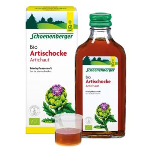 Schoenenberger Artischocken Frischpflanzensaft Bio 200 ml