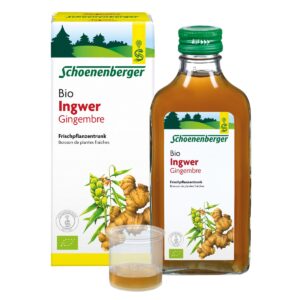 Schoenenberger Ingwer Frischpflanzensaft Bio 200 ml