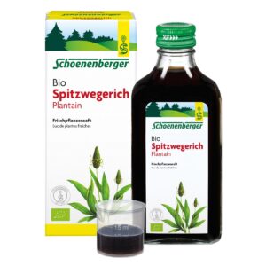 Schoenenberger Spitzwegerich Frischpflanzensaft Bio 200 ml