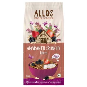 ALLOS Amaranth Crunchy Beerenfrucht Beutel 400 g
