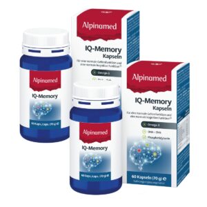 Alpinamed IQ-Memory Kapseln 2 x 60 Stück