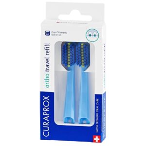 Curaprox CS 5460 Travel Set Ortho refill blau