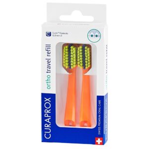 Curaprox CS 5460 Travel Set Ortho refill orange