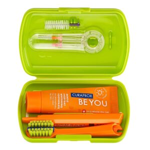 Curaprox Travel Set Ortho grün