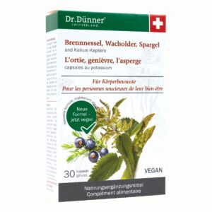 Dr. Dünner Brennnessel Entwässerung Kapseln 30 Stück