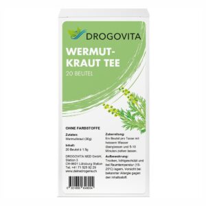 DROGOVITA Wermut Tee Beutel 20 Stück