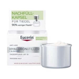 Eucerin Hyaluron-Filler Tagespflege trockene Haut LSF15 Refill 50 ml