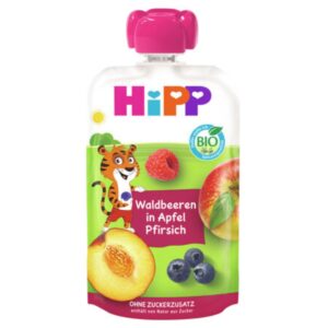 Hipp Hippis Waldbeeren Apfel-Pfirsich Thilo Tiger 100g