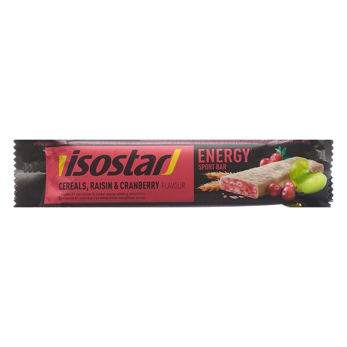 Inso Star Isostar Energy Riegel Cranberry 40 g - Vertrauenswürdige ...