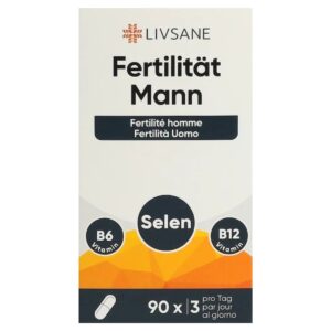 Livsane Fertilität Mann Kapseln 90 Stück