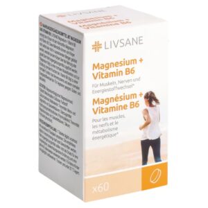 Livsane Magnesium + Vitamin B6 Tabletten 60 Stück