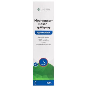 Livsane Meerwasser-Nasenspülspray hyperton 120 ml