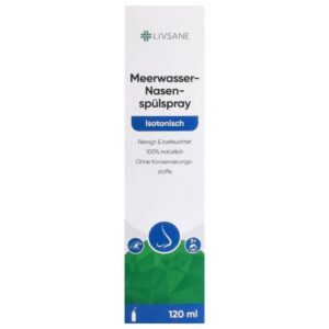Livsane Meerwasser-Nasenspülspray isotonisch 120 ml