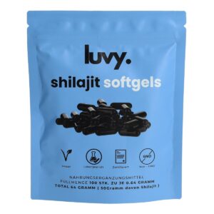 Luvy Shilajit Softgels 100 Stück