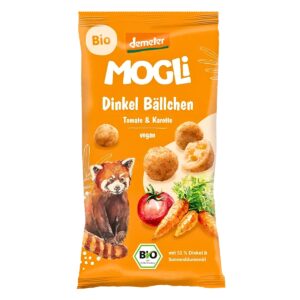 Mogli Dinkel Bällchen Tomate & Karotte Demeter 40 g