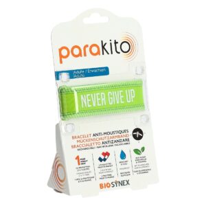 Parakito Armband Erwachsene Never Give Up grün