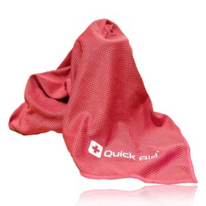 QUICK AID Fresh Ice Towel 34x80 pink lose