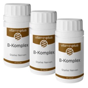 Vitaminplus B-Komplex Kapseln 3x 60 Stück