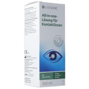 Livsane All-in-one-Lösung für Kontaktlinsen 360 ml
