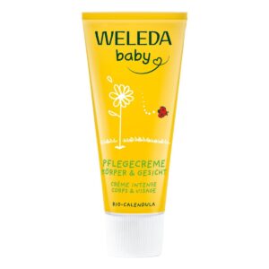 Weleda Baby Calendula Pflegecreme Körper und Gesicht 75 ml