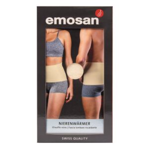 Emosan Ultra Nierenwärmer anatomisch écru L