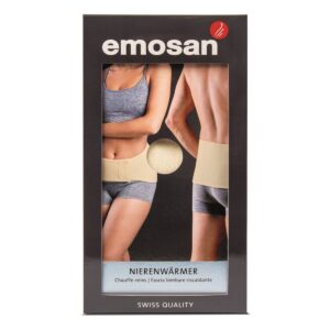 Emosan Ultra Nierenwärmer Velcro écru L