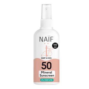 Naif Baby & Kids Sonnenschutzspray SPF 50 ohne Parfum 100 ml